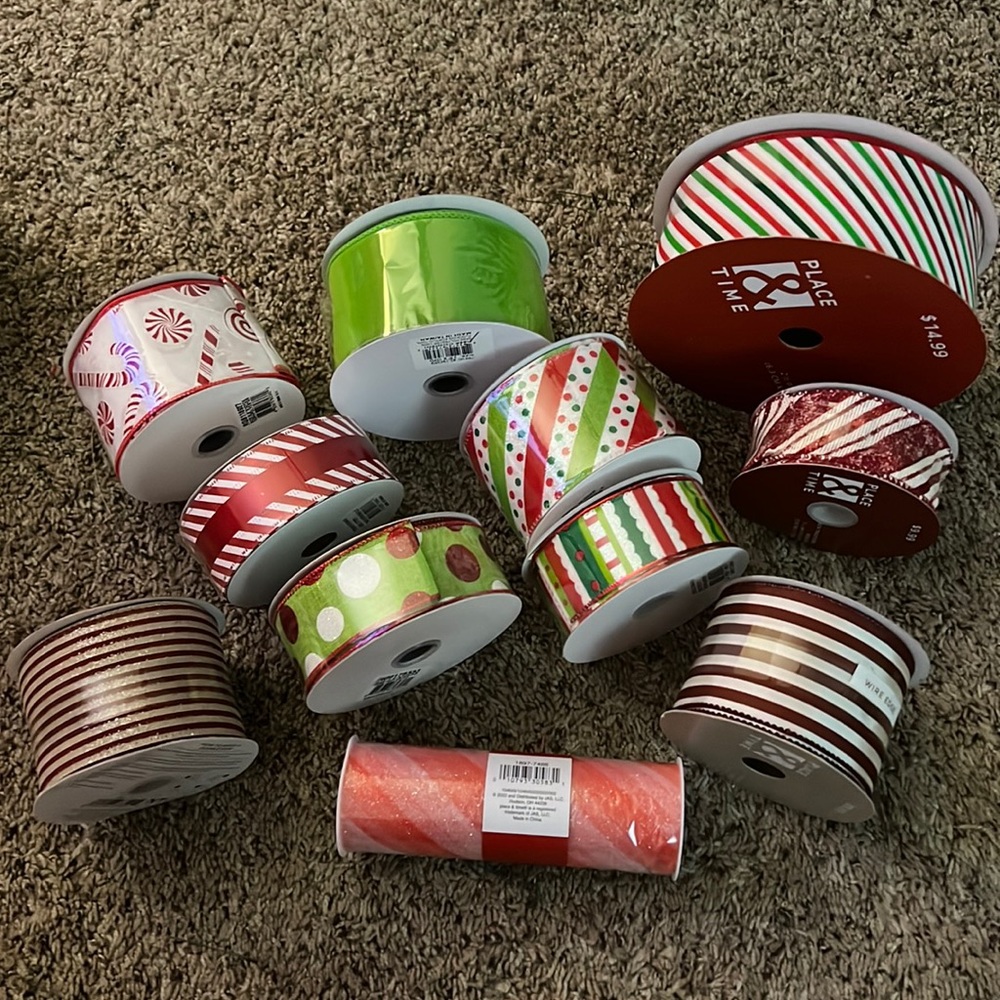 All Brand New to much fun,finished all my wreath and still had extra leftovers